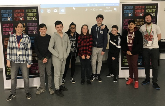 LCF Group photo at Laugh-Term WEB